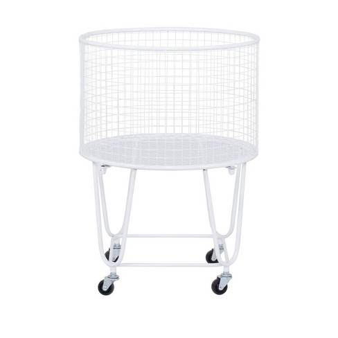 Nex 4 Tier Storage Cart With Mesh Basket Black : Target