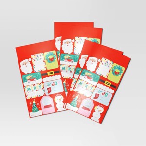 50ct Christmas Peel and Stick Gift Tags Merry/Joy/Snow - Wondershop™ - 1 of 3