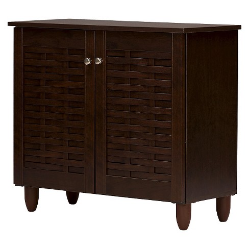 Brown storage deals cabinet