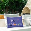 Stupell Industries Eclectic Happy Halloween Outdoor Decorative Throw Pillow, 14 x 20 - 3 of 3