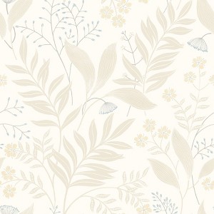 NuWallpaper Amanda Beige Peel and Stick Wallpaper - 1 of 4