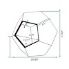 Modern Cat Kennel,Litter Box,Artificial Flower Pots,Side Tables For Couch With Storage,Multifunctional Furniture Design-Cuddlewood - 4 of 4