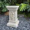 SEVOBAL 12"Garden Column Retro Ancient Greek Style Roman Column Decoration Weddings Dining Tables Indoor Patio Party Festival, White, 6.3"*6.3"*11.8" - 2 of 4