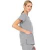 Medichic Women's Eleanor 3-Pocket Stretch V-Neck Scrub Top - 3 of 3