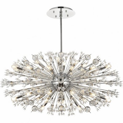 Elegant Lighting Vera 38 - Light Pendant in  Chrome