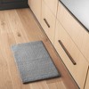 MAYEERTY Gray Polyester Bath Rug for Bathroom - 3 of 4