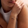 Pure Collection by Ross-Simons 0.20 ct. t.w. Diamond Paper Clip Link Bracelet in 14kt Yellow Gold - 3 of 4