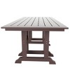 WestinTrends 71" Outdoor Patio Dining Table - 3 of 4
