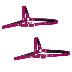 Allegra K Women's Detachable Adjustable Anti-Slip Shoe Straps Bands Belts with Buckle for Heels 2 Pairs - 1 of 4