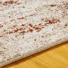 Distressed Oriental Medallion Rustic Indoor Area Rug or Runner by Blue Nile Mills - 4 of 4