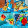 Water Table for Outdoor Water Play, Magnetic Fishing, Sand Activity, Sensory Party Gift - 3 of 4
