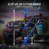 Farm Jack, 7000 Lbs Capacity Ratcheting Off Road f-Arm Jack, Utility Heavy-Duty f-Arm Jack, Lift Height 5.12-25.39 Inches - 3 of 4