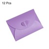 Unique Bargains Mini Pearlescent Paper Heart Shaped Clasp Envelopes 12 Pcs - 3 of 4