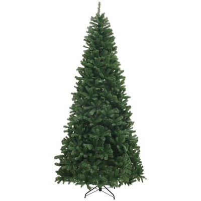NicBex 9ft Artificial Christmas Tree Hinged Full Tree with 2132 Branch Tips and Steel Base for Home Office
