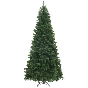 NicBex 9ft Artificial Christmas Tree Hinged Full Tree with 2132 Branch Tips and Steel Base for Home Office - 1 of 4