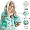 Bedsure | Wearable Blanket Warm & Soft Fleece Blanket - 2 of 4