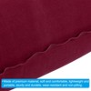 Unique Bargains Neck Support for Hiking Travel Flocked Inflatable Camping Pillows 2 Pcs 15" x 9.5" - 3 of 4