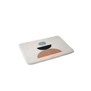 Arielsinhaha Virgo Memory Foam Bath Rug Cream - Deny Designs - 1 of 3