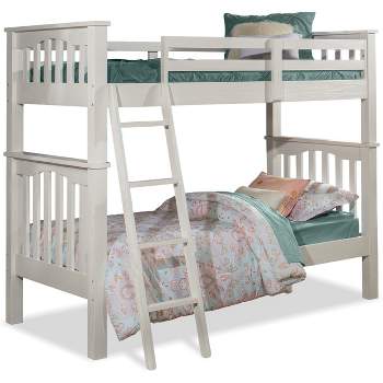 Twin Highlands Harper Kids' Bunk Bed White - Hillsdale Furniture