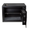 Fleming Supply Fingerprint Entry Electronic Safe - 13.8" x 9.8" x 9.8", Black - 4 of 4