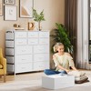Whizmax 12 Dresser Drawer for Bedroom, Chest of Drawers, Wide Fabric Storage Drawer with Wood Tabletop for Kids Room, Closet, Hallway, Entryway - 4 of 4