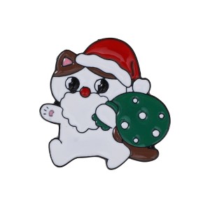 Unique Bargains Christmas Brooches Series 1# Gift Box Alloy Dripping Wax Red Green 1 Pc - 1 of 4