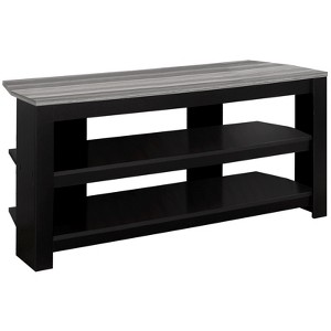 FONTOI TV Stand for TV up to 42" with Storage Shelves, Entertainment Center for Living Room, Black, 15.5"*19.75"*42" - 1 of 4