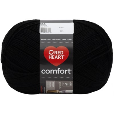 Red Heart Comfort Yarn-Black