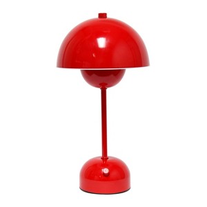 Simple Designs 11.8" Mushroom Magic Dimming (Includes LED Light Bulb) Touch Stick Lamp Portable and Rechargeable - 1 of 4