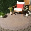 Sisal Performance SPF102 Power Loomed UV Resistant,Stain Resistant, Non-Shedding Indoor/Outdoor Rugs - Safavieh - 2 of 4