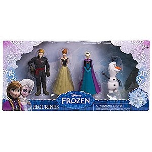 Beverly Hills Teddy Bear Company Frozen Olaf Anna Elsa Kristoff Figure (4-Pack) Multi-Colored - 1 of 2