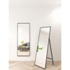 Bowen 65" x 22" Oversized Rectangle Aluminum Frame Wall-Mounted Full Length Mirrors-The Pop Home - 2 of 4