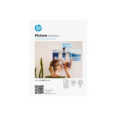 HP Inc. Picture Stickers 8.5x11in25 sheets