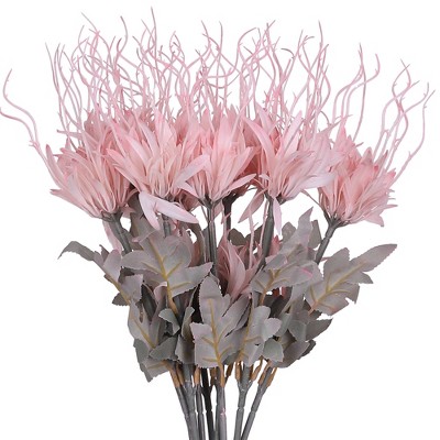 REGALWOVEN Plastic Home Decor Artificial Epiphyllum Flower 28.7" 10 Pcs