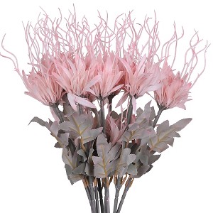 REGALWOVEN Plastic Home Decor Artificial Epiphyllum Flower 28.7" 10 Pcs - 1 of 4