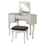 Side Storage Vanity Set Espresso Linon Target