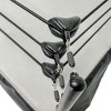 Set of 12 Premium Black Leather Turnbuckles for Figures Toy Company Wrestling Ring - 3 of 3