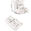 LAOTIES Human Dog Bed Lazy Sofa Couch,5-Position Adjustable Folding Sleeper For Adults And Pets - 4 of 4