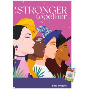 Trends International Boss Beauties - Stronger Together Unframed Wall Poster Prints - 1 of 4