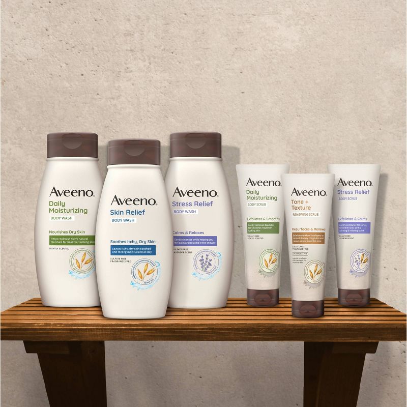 Aveeno Daily Moisturizing Body Wash with Soothing Oat - Refill - 36 fl oz, 6 of 12