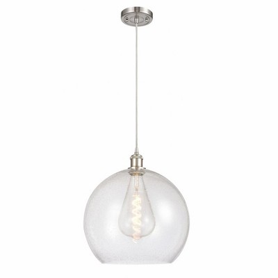Athens - 1 Light Pendant In Industrial Style-18.38 Inches Tall and 13.75 Inches Wide