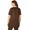 Woman Within Plus Size 7-Day Short-Sleeve Baseball Tunic - 3 of 4