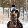 iMountek"Breathable Half Face Mask Neck Warmer for Motorcycle & Bike Racing, Windproof & Dustproof"Blue - 2 of 4