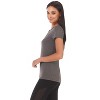 Rekucci Short Sleeve Scoop Neck Stretch T-Shirt for Women - 2 of 3