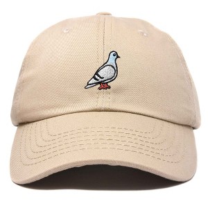 Dalix Pigeon Embroidered Cap Cotton Baseball Dad Hat for Men & Women Casual Cool - 1 of 4