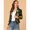INSPIRE CHIC Women's Notched Lapel Open Front Business Casual Blazer - 4 of 4