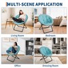 1 Iron Cotton Indoor Flower Chair - Comfortable Indoor Chair, Decorative Chair - 4 of 4