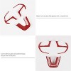 TruAIR Dodge Performance Steering Wheel Trim (Red) - 3 of 4