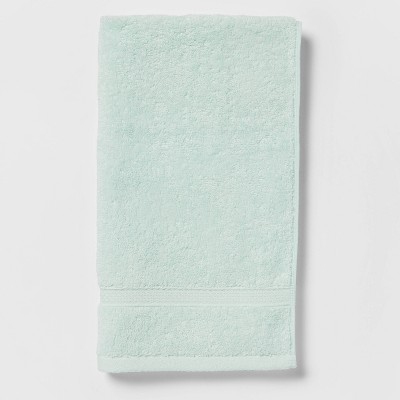 mint green hand towels
