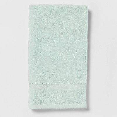 mint green bath towels